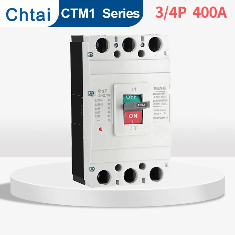 CTM1-400 AC 3P 4  315a 350a 400a  ġ  ̽ ȸ ܱ MCCB ܶ   ȣ